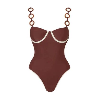 Luxury One-Piece Swimsuit - Unleash Your Inner Beach Goddess