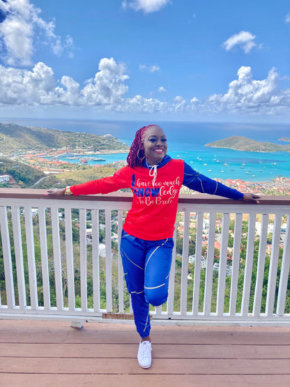 I Know Too Much To Be Broke Signature Women's Hoodie - MONLANE