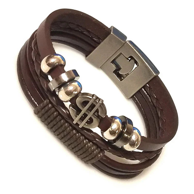 Black Believe Bracelets for Men