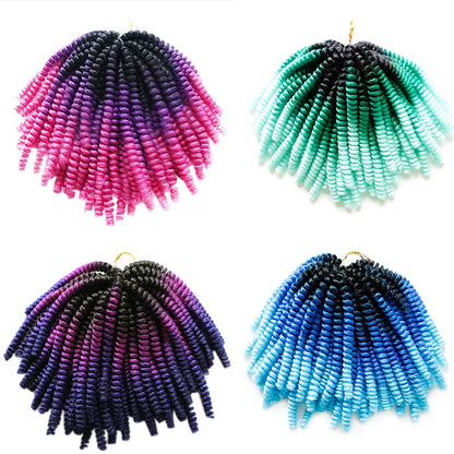 8inch Passion Twist Crochet Hair - MONLANE