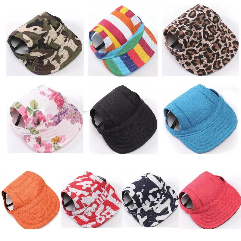 Pet Hat Dog Hat Baseball Hat Summer Canvas Dog Cap