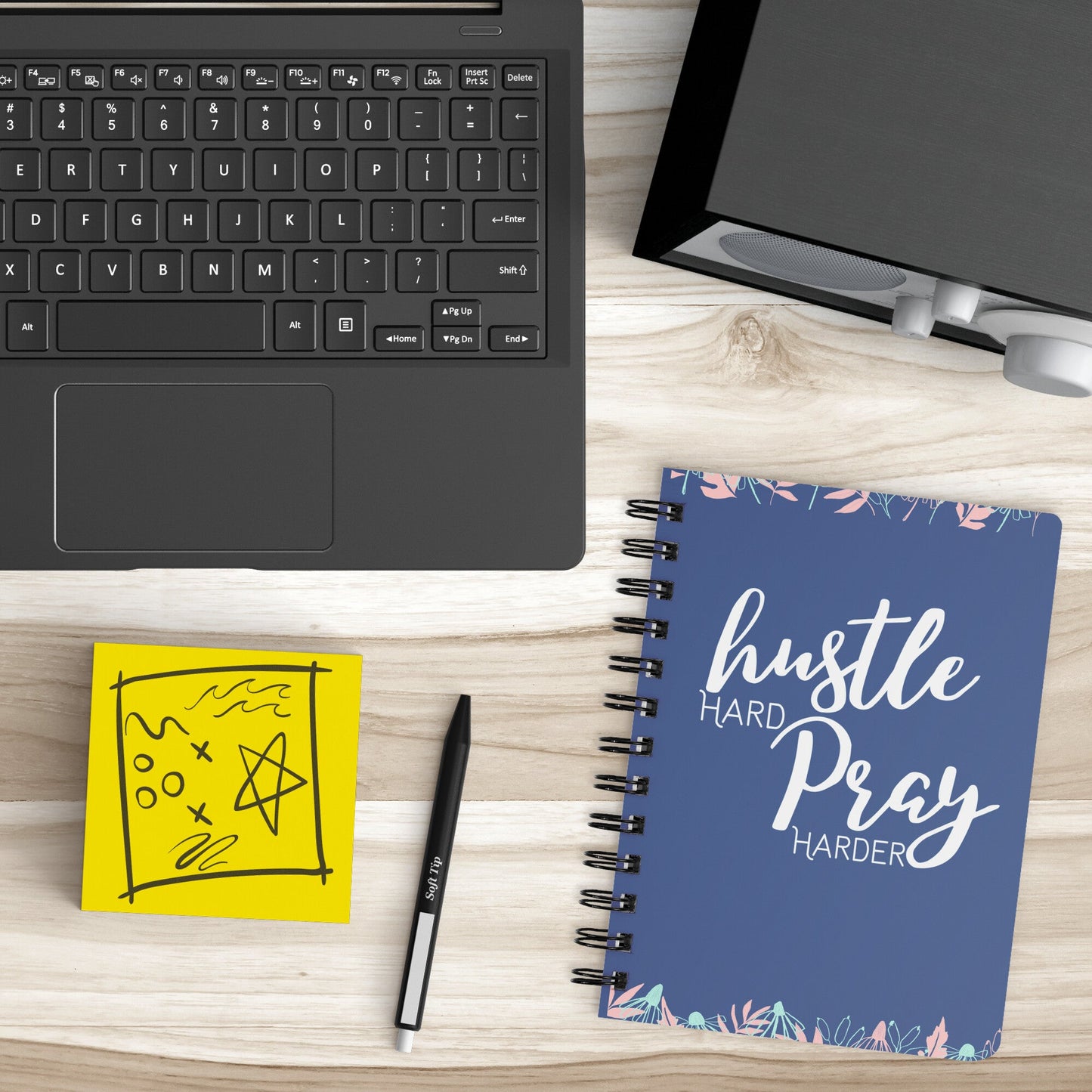 Hustle hard Pray Harder Notebook - MONLANE