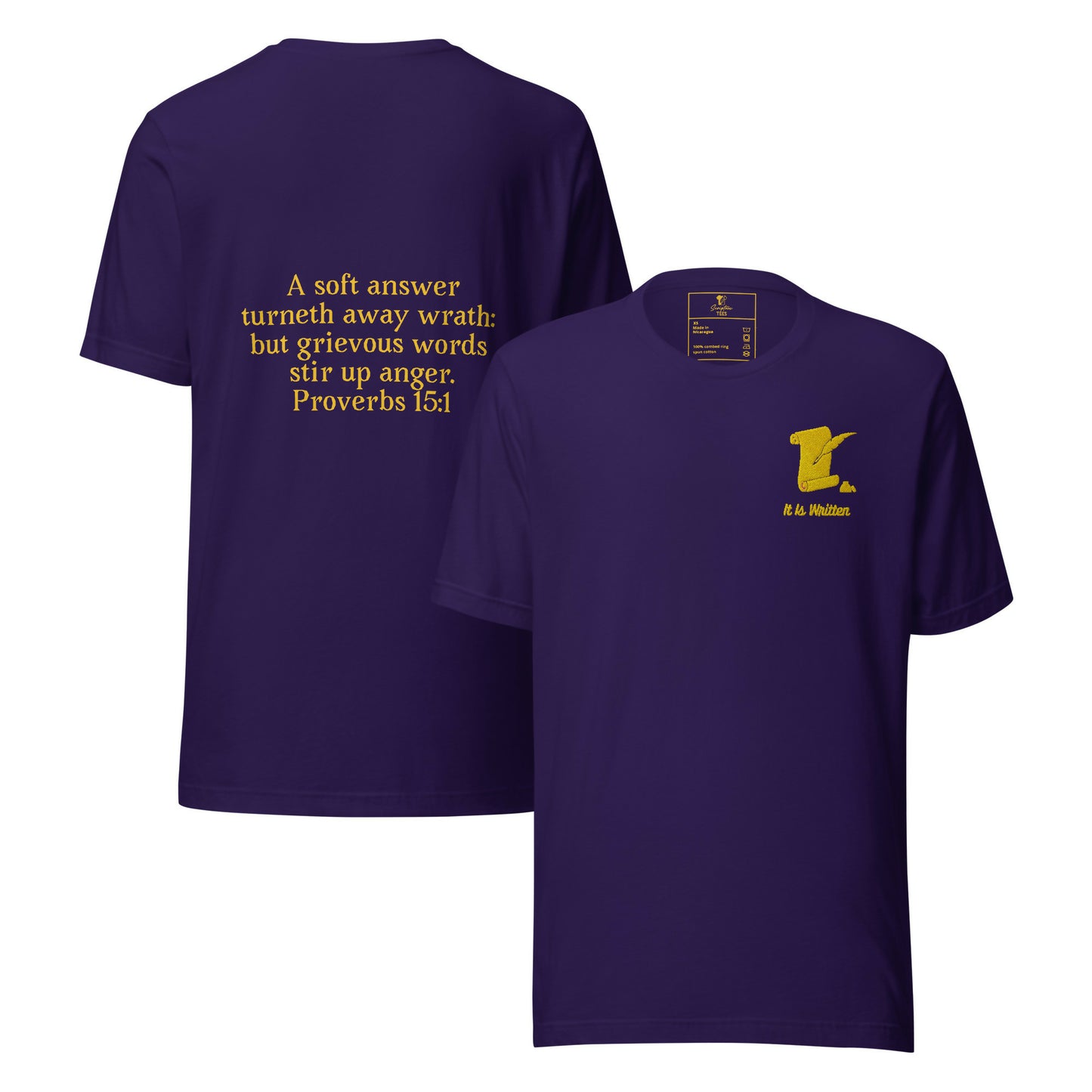 It Is Written Bible verse Unisex T-Shirt