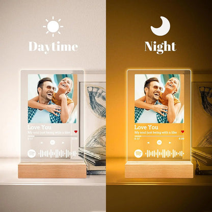 Customized Spotify Music Plaque