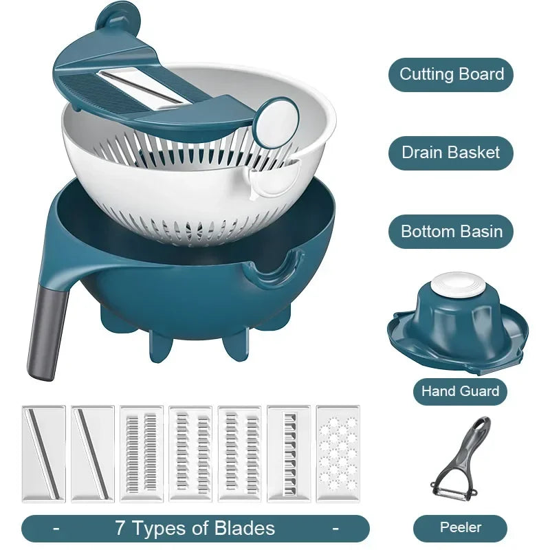 Multifunctional 2 In 1 Vegetable Slicer