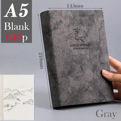 Super Thick Leather Sketchbook