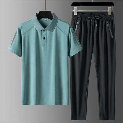 Men's Casual Relaxed Two-Piece Set