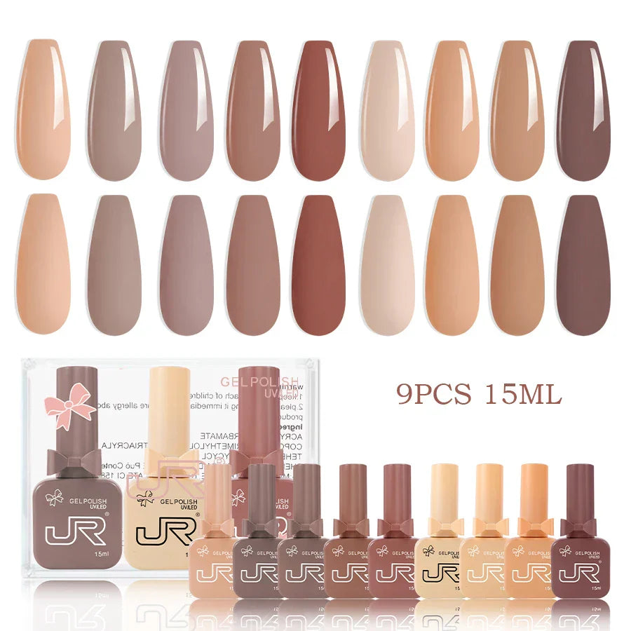 Gel nail polish set