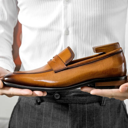 Elegant Gentleman Oxford Shoes - MONLANE