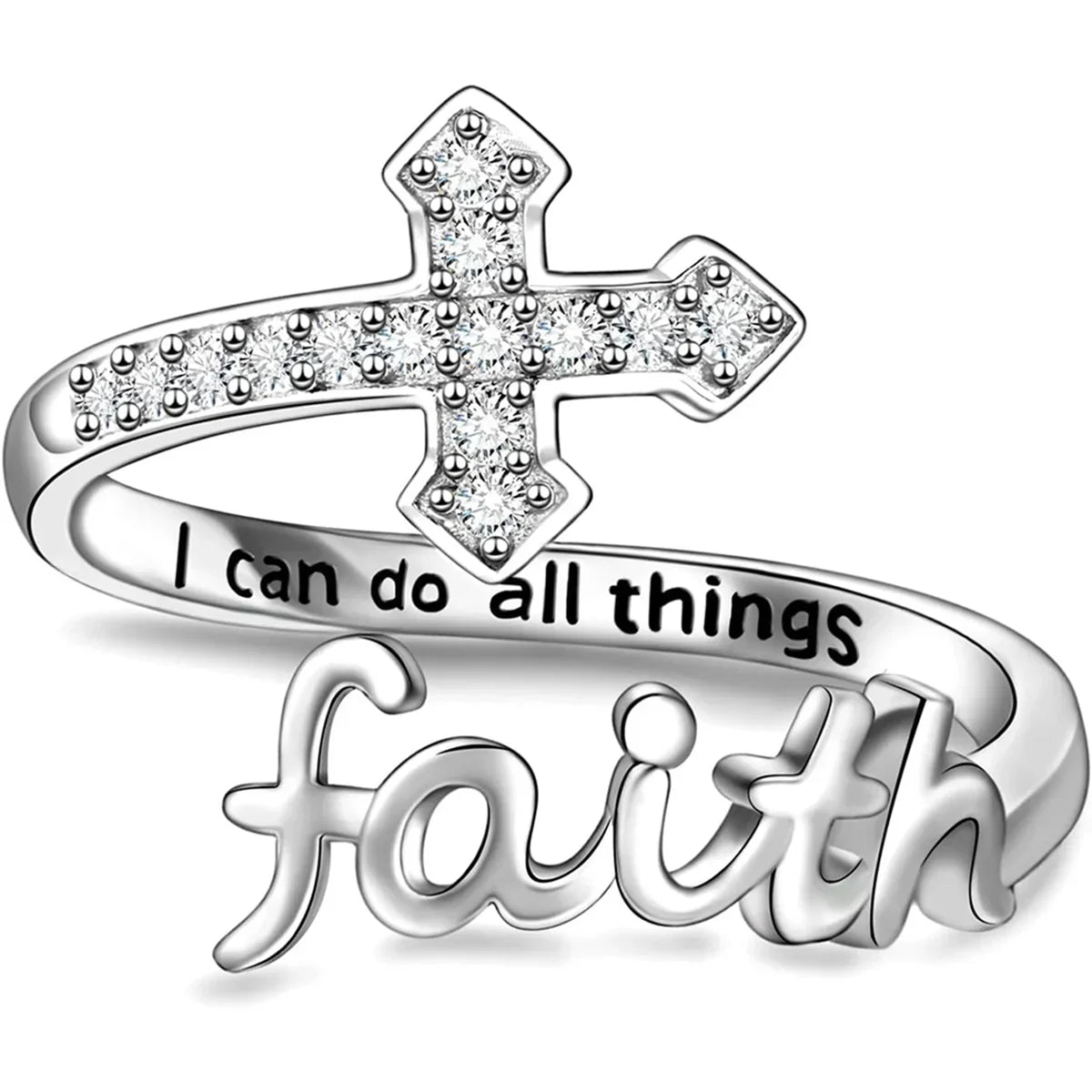 Exquisite Faith Ring - MONLANE