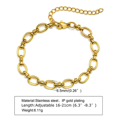 Stainless Steel Cross Bracelet