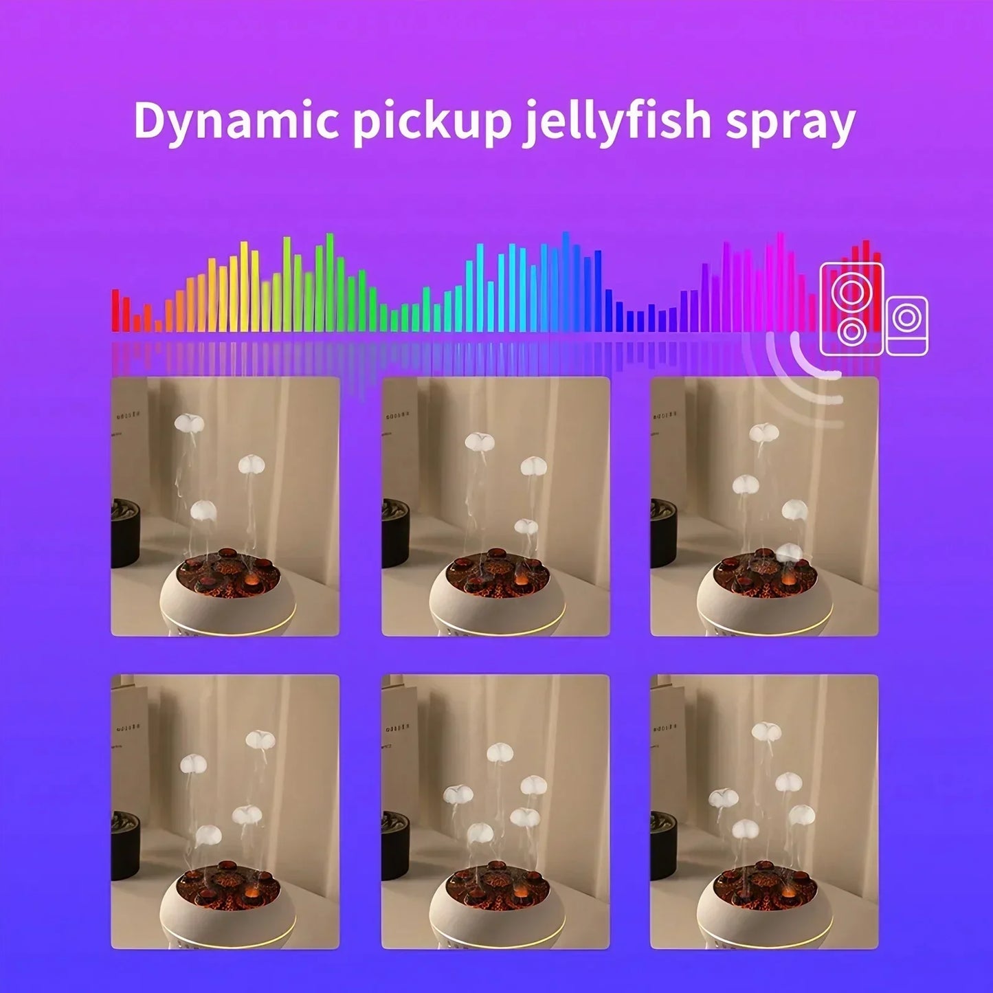 Dynamic Jellyfish Cool Mist Humidifier