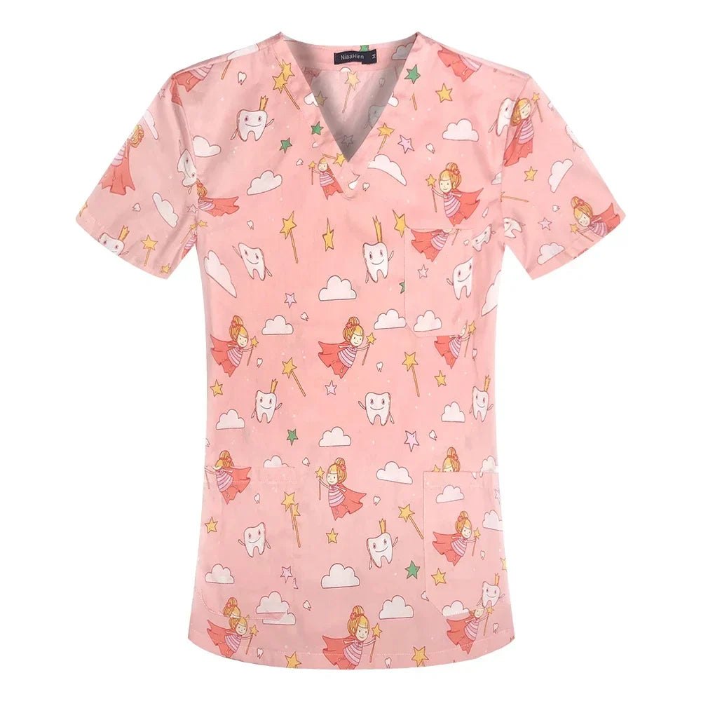 Scrub tops