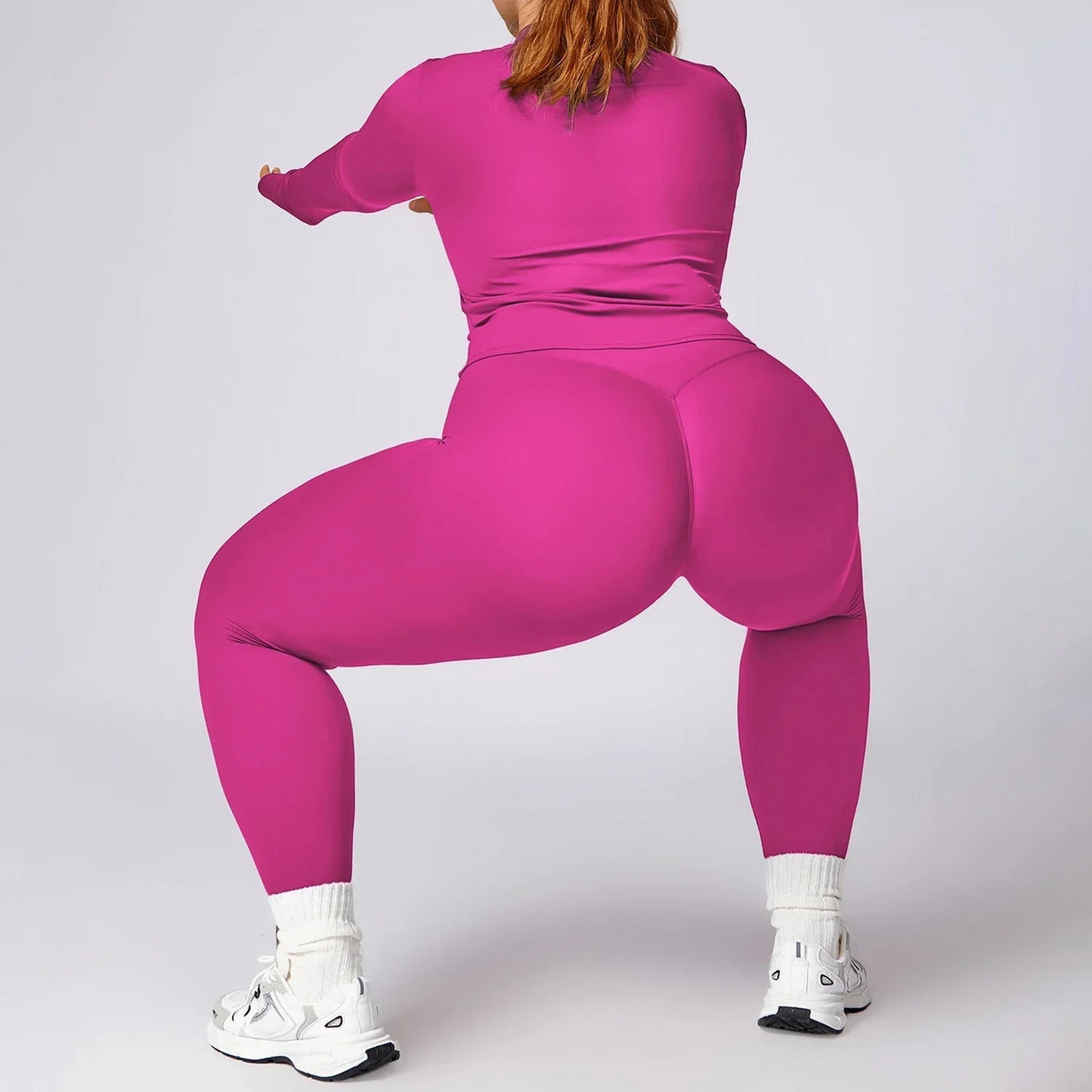 Plus Size Yoga Jacket - MONLANE