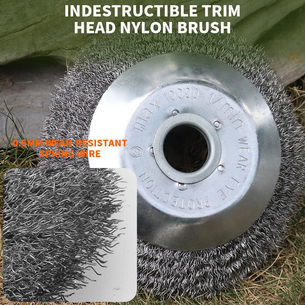 Rotary Weed Brush