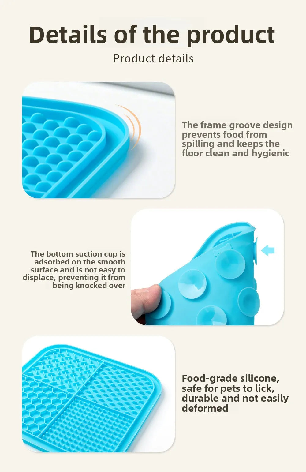 Pet Silicone Lick Mat