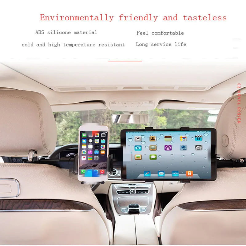 2 in 1 Car Tablet Phone Holder