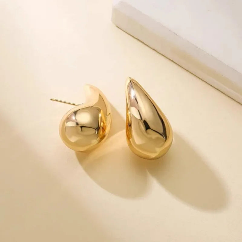 Water Drop Stud Earrings - MONLANE
