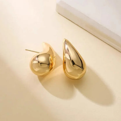 Water Drop Stud Earrings - MONLANE