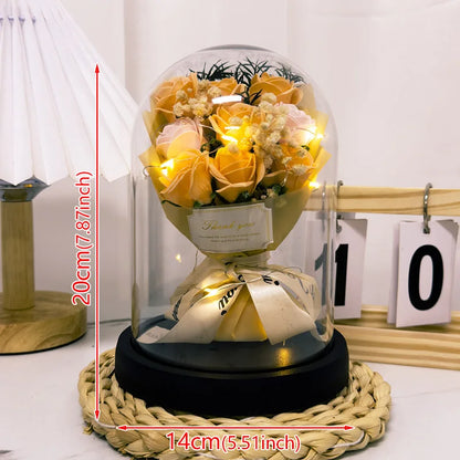 Eternal LED Light Acrylic Flower