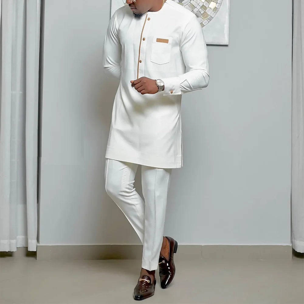 African Ethnic Style Men's Suit