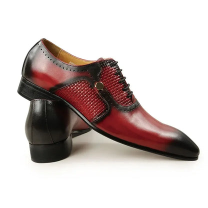Business Leather Lace-Up shoes - MONLANE