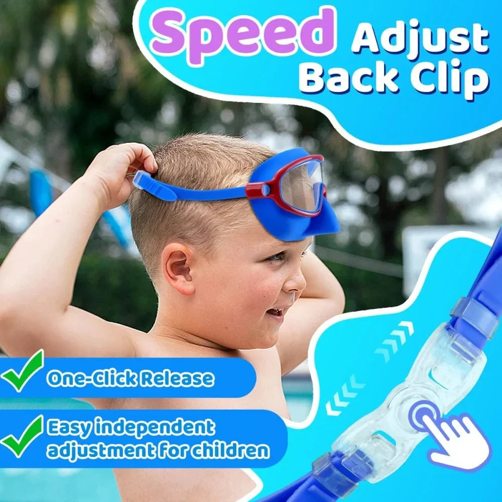Kids Swimming Goggles with Nose