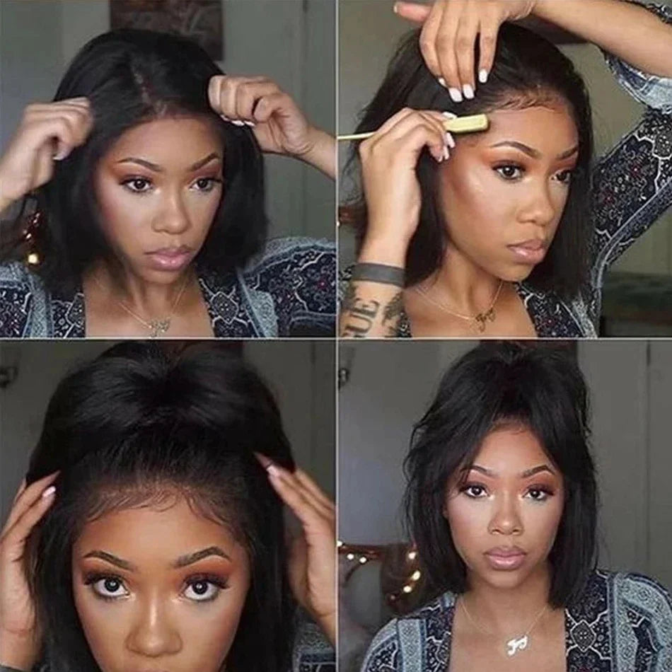Ready To Wear Glueless Kinky Straight