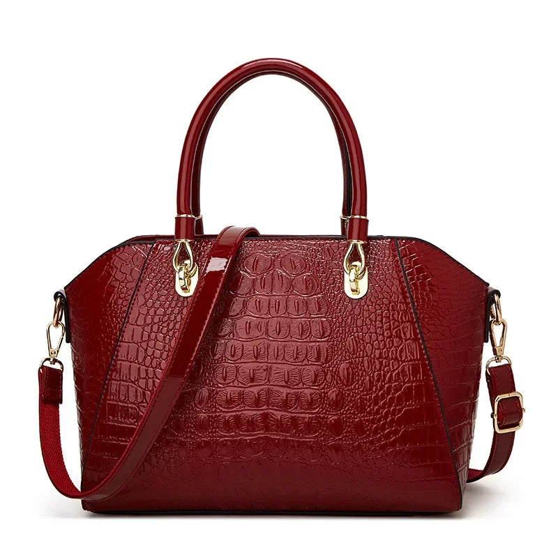 Crocodile Pattern Luxury Handbags