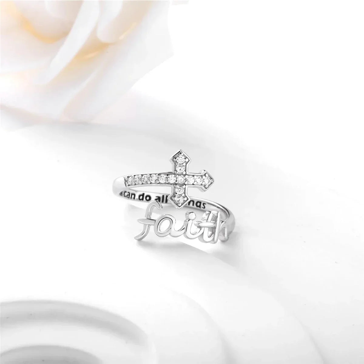 Exquisite Faith Ring - MONLANE