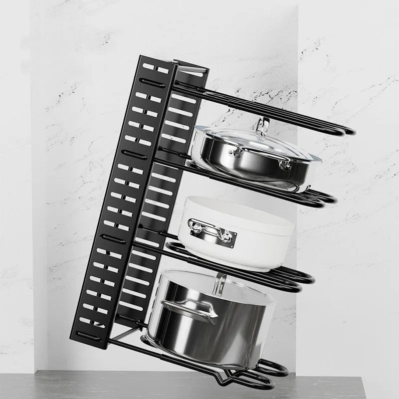 5/8 Tiers Pan Pot Organizer Rack - MONLANE