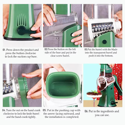 Multifunction 5 in 1 Shredder