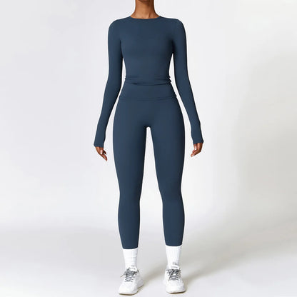 2 Piece Fitness Leggings - MONLANE