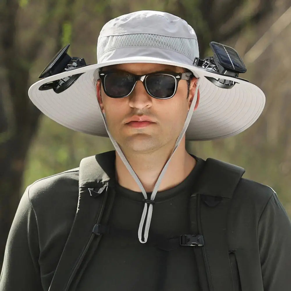 Solar Fan Hat