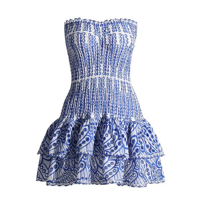 Strapless High Waist Slimming Dress
