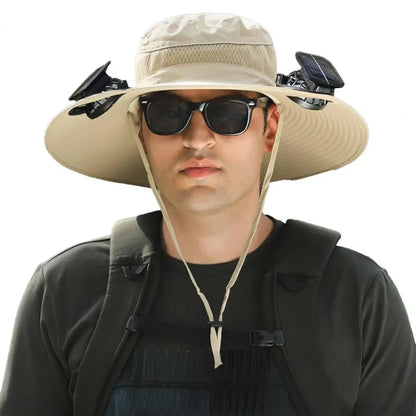 Solar Fan Hat