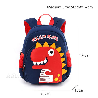 3D Dinosaur School Backpacks