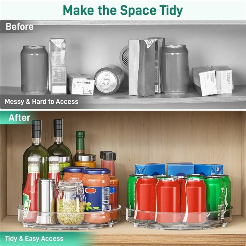 '-Non-Skid Fridge Organizer Organizer