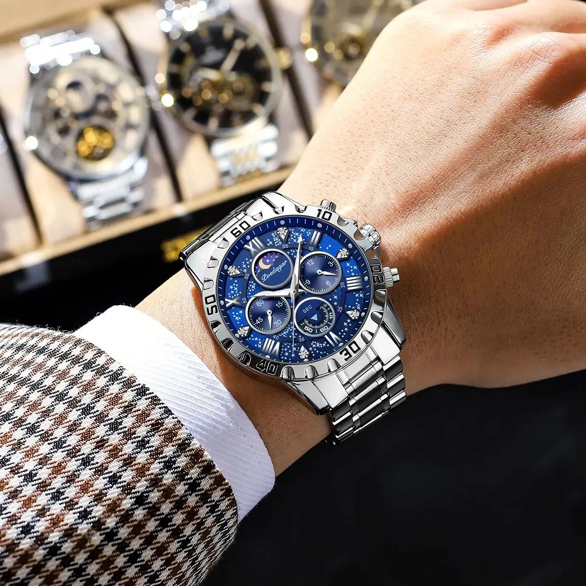 Luxury Quartz Sports Waterproof watch