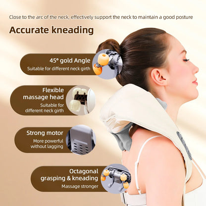 Wireless Neck And Shoulder Massager 