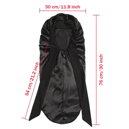 Soft Silky Long Satin Bonnet