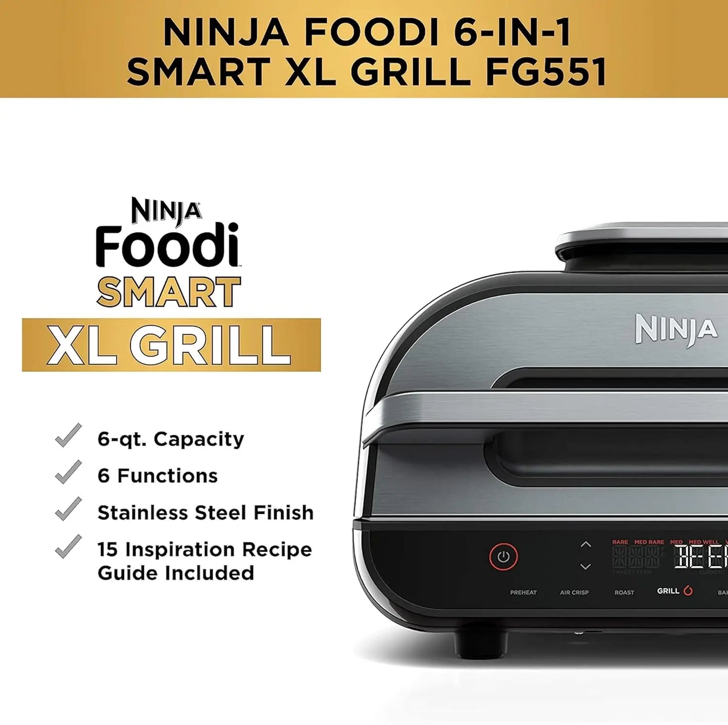 6-in-1 Indoor Grill
