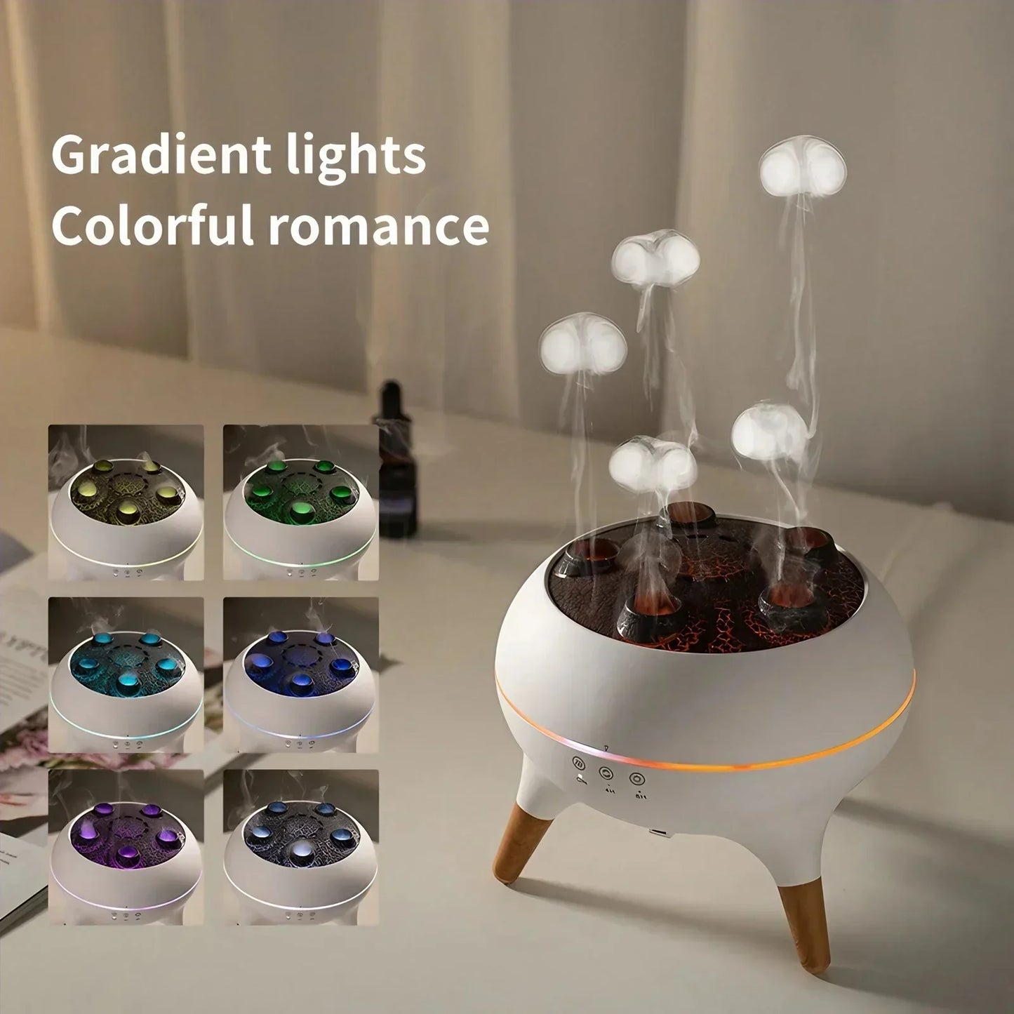 Dynamic Jellyfish Cool Mist Humidifier