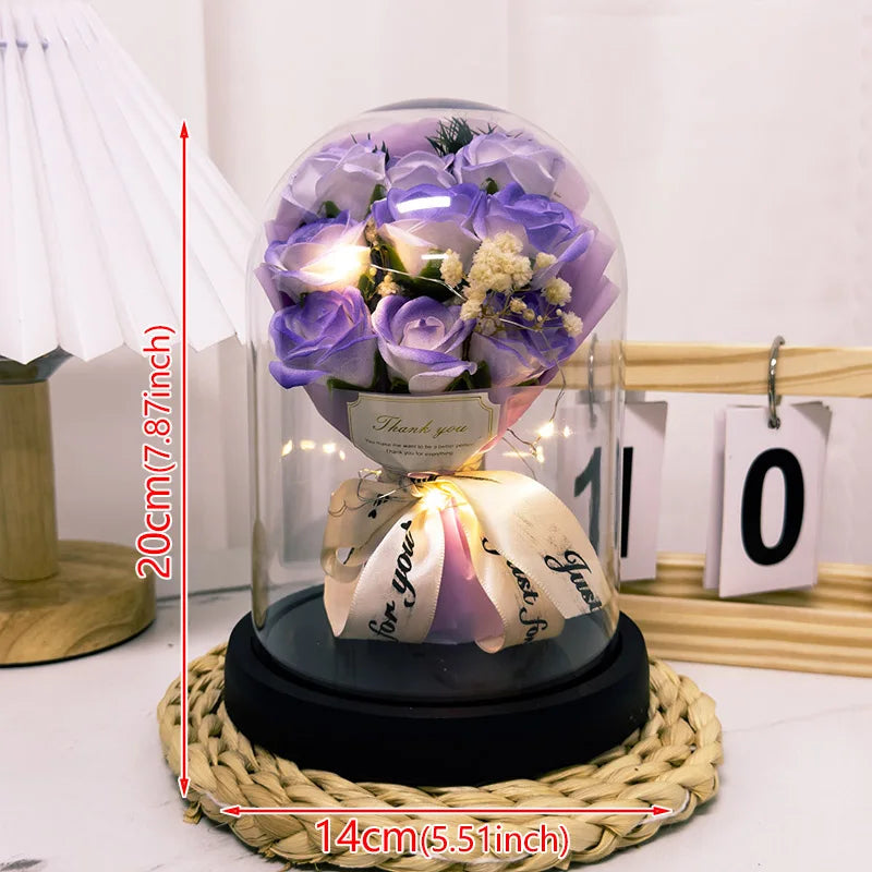 Eternal LED Light Acrylic Flower