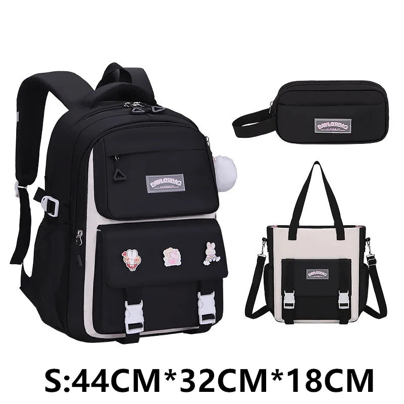 3 Pcs/Set School Bag