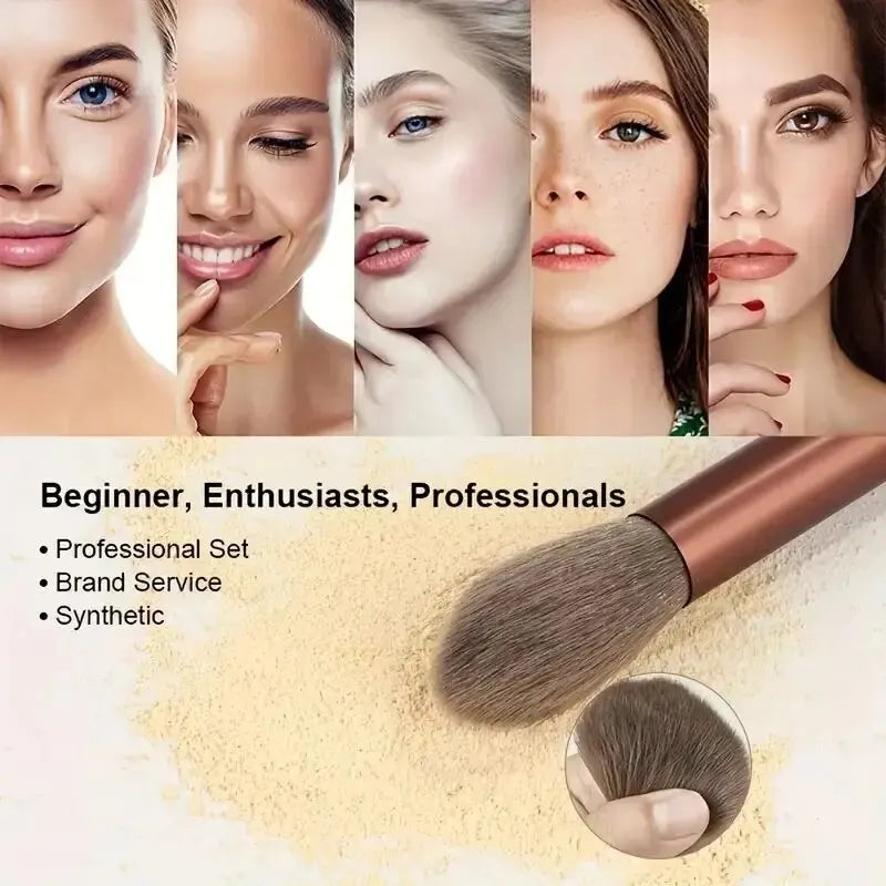 Soft Fluffy MakeUp Brush Set
