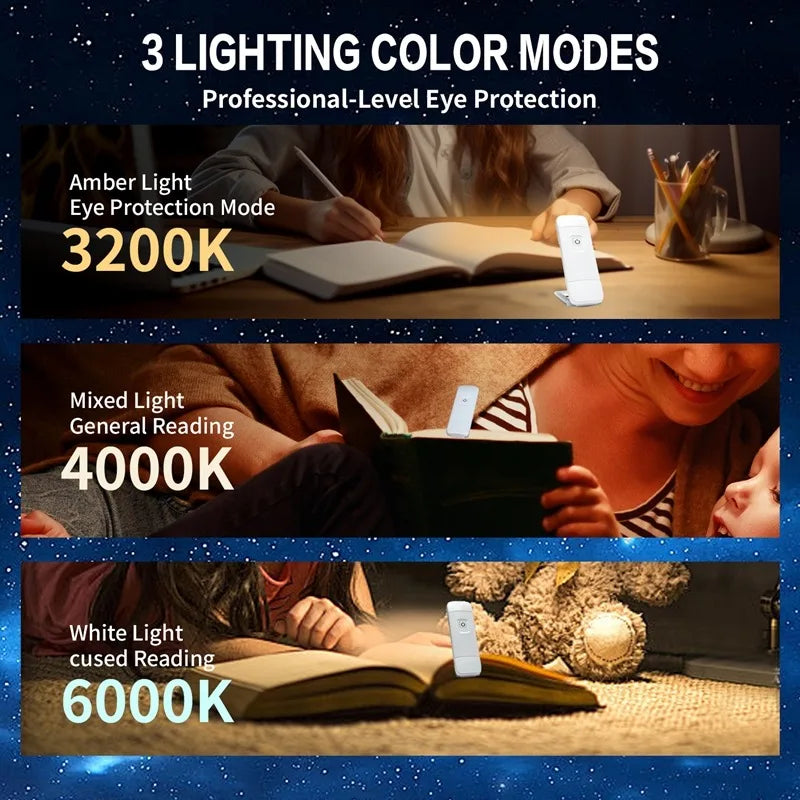 LED Book Reading Light