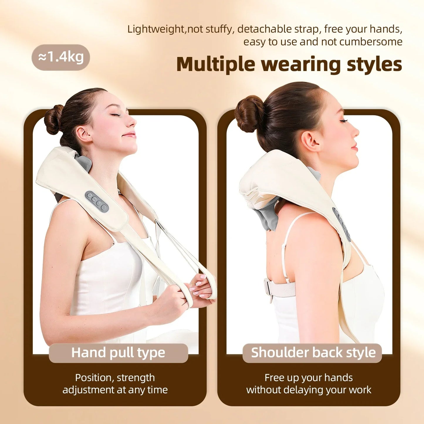 Wireless Neck And Shoulder Massager - MONLANE