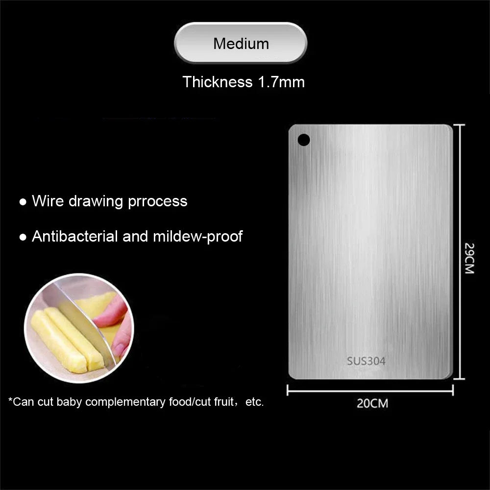 Stainless Steel Panel and Chopping Board