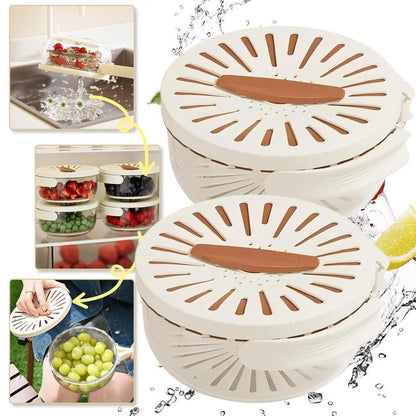 Vegetable Fruit Cleaning And Drainage Basket
